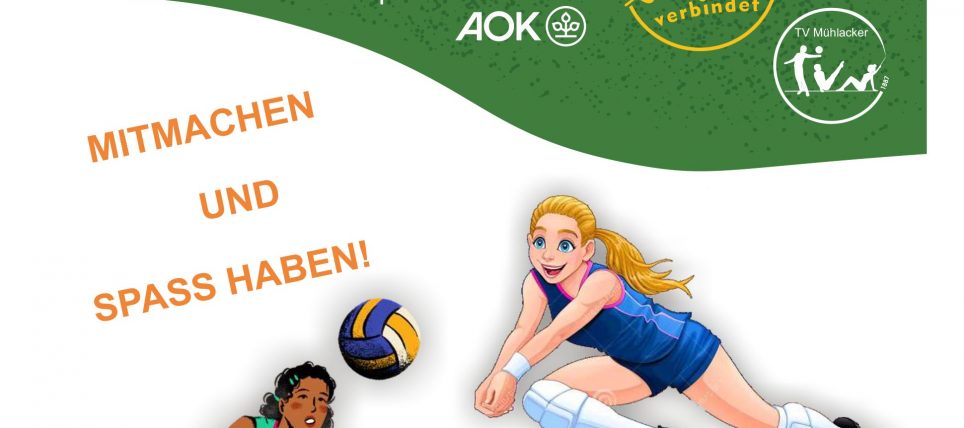 In Zusammenarbeit mit der AOK bieten die Volleyballer ein Koordinationstraining für Kinder an